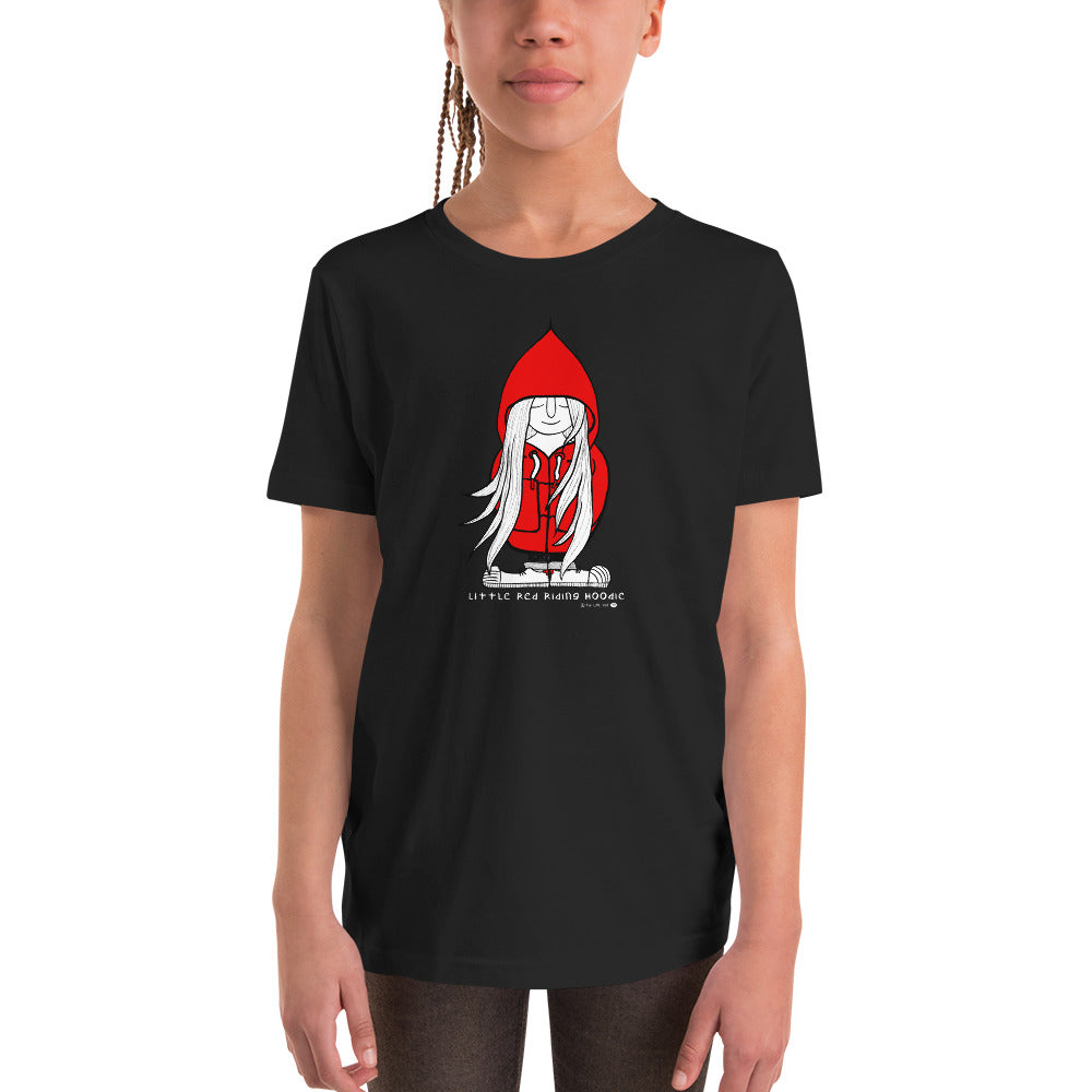Youth Short Sleeve T-Shirt - Little Red Riding Hoodie